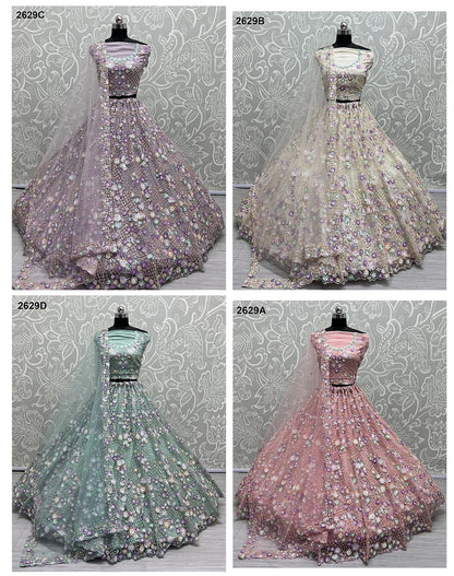 2629 Anjani Art Heavy Net Lehenga Choli