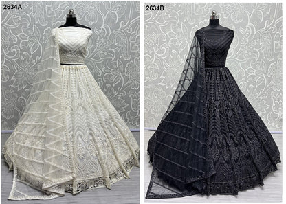 2634 Anjani Art Heavy Net Lehenga Choli