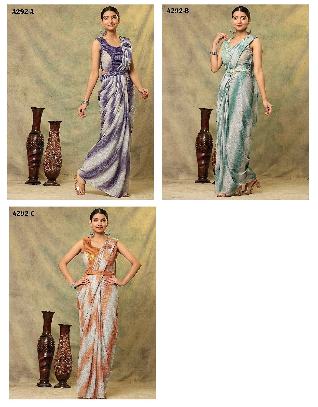 292 Amoha Imported Ready To Wear Saree