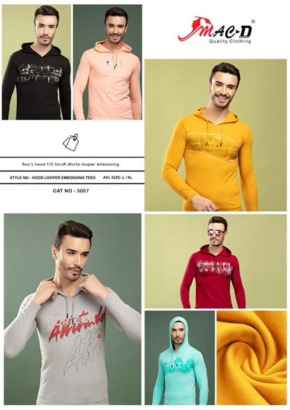 3007 Mac D Looper Mens Tshirts