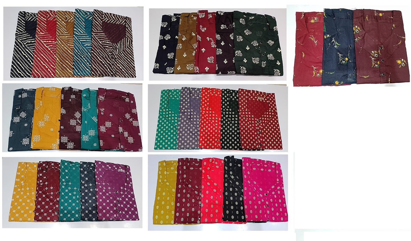 3 Buttons-1701 Ruchee Fashion Night Gowns