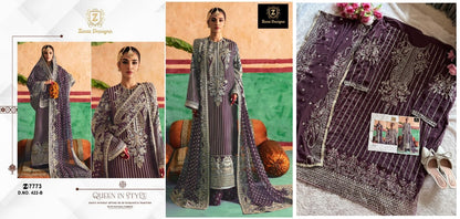 422 Ziaaz Designs Georgette Pakistani Salwar Suits