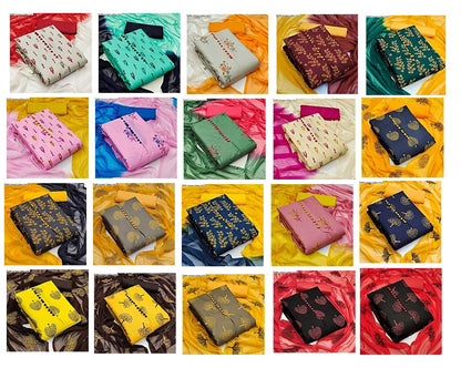 50006 Gangour Slub Salwar Suits