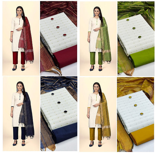 50044 Gangour Cotton Pant Style Suits