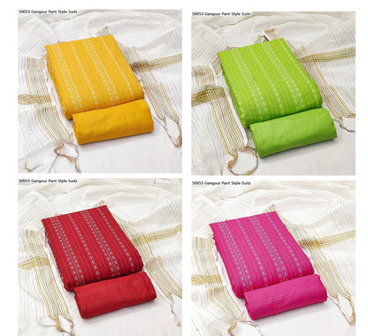 50053 Gangour Cotton Pant Style Suits