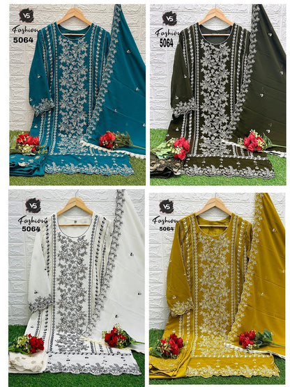 5064 Vs Fashion Georgette Pakistani Readymade Suits