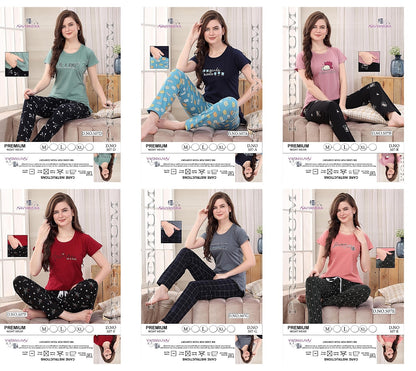 507 Kavyansika Cotton Pyjama Night Suits