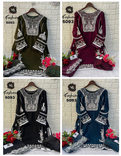 5093 Vs Fashion Georgette Pakistani Readymade Suits