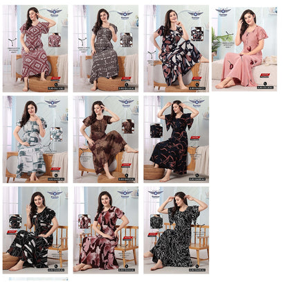 5411-B Grab It Rayon Night Gowns