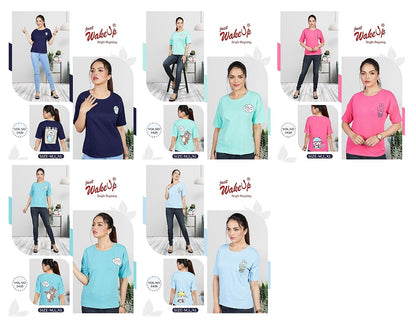 5420 Wakeup Bio Wash Women Tshirt