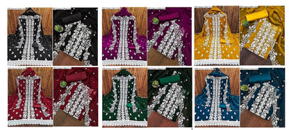 7002 Gangour Georgette Salwar Suits