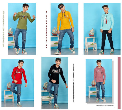 94 Mmy Kids Cotton Boys Tshirt