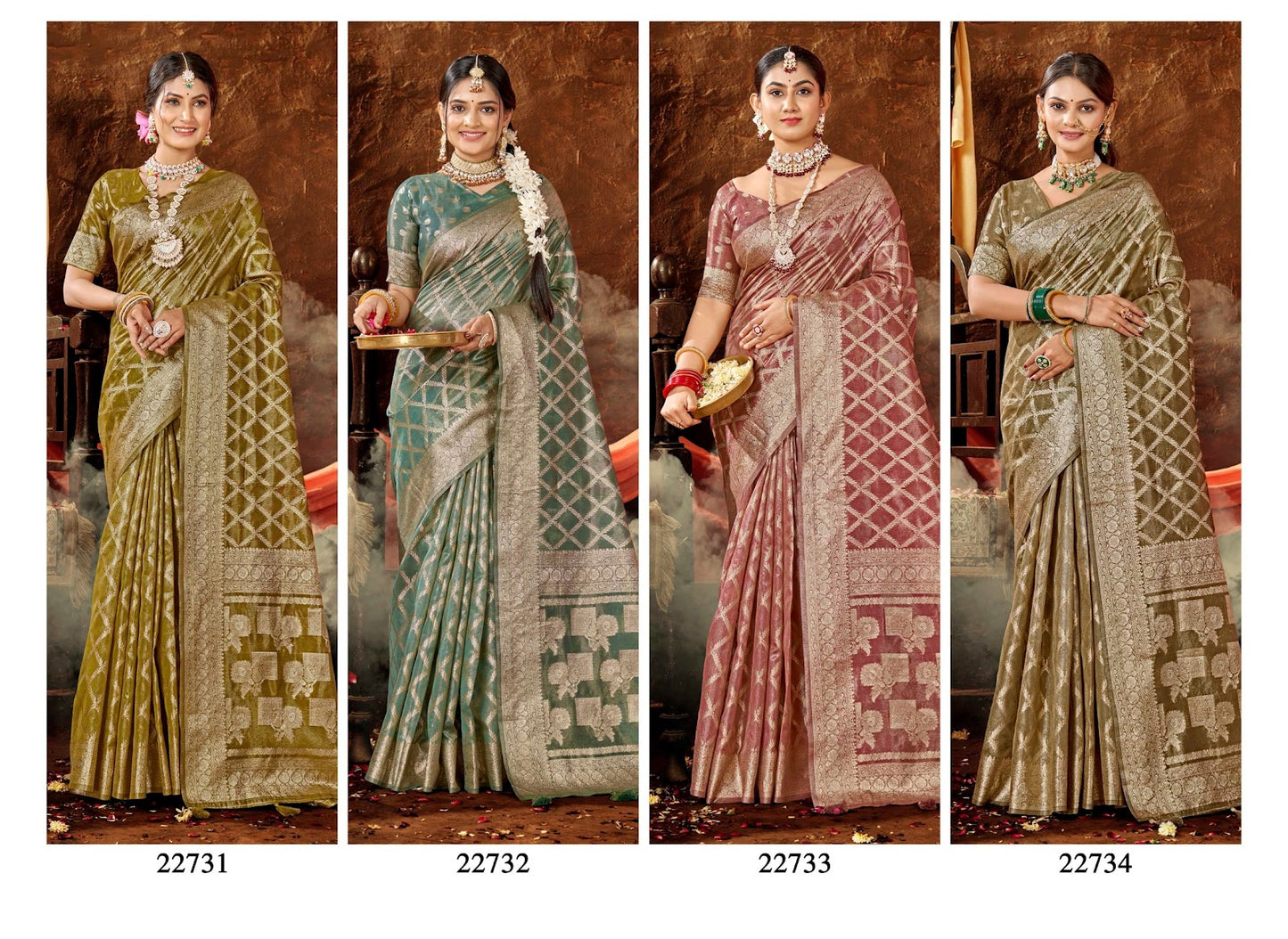 Abhiruchi Vol 3 Lifestyle Organza Sarees