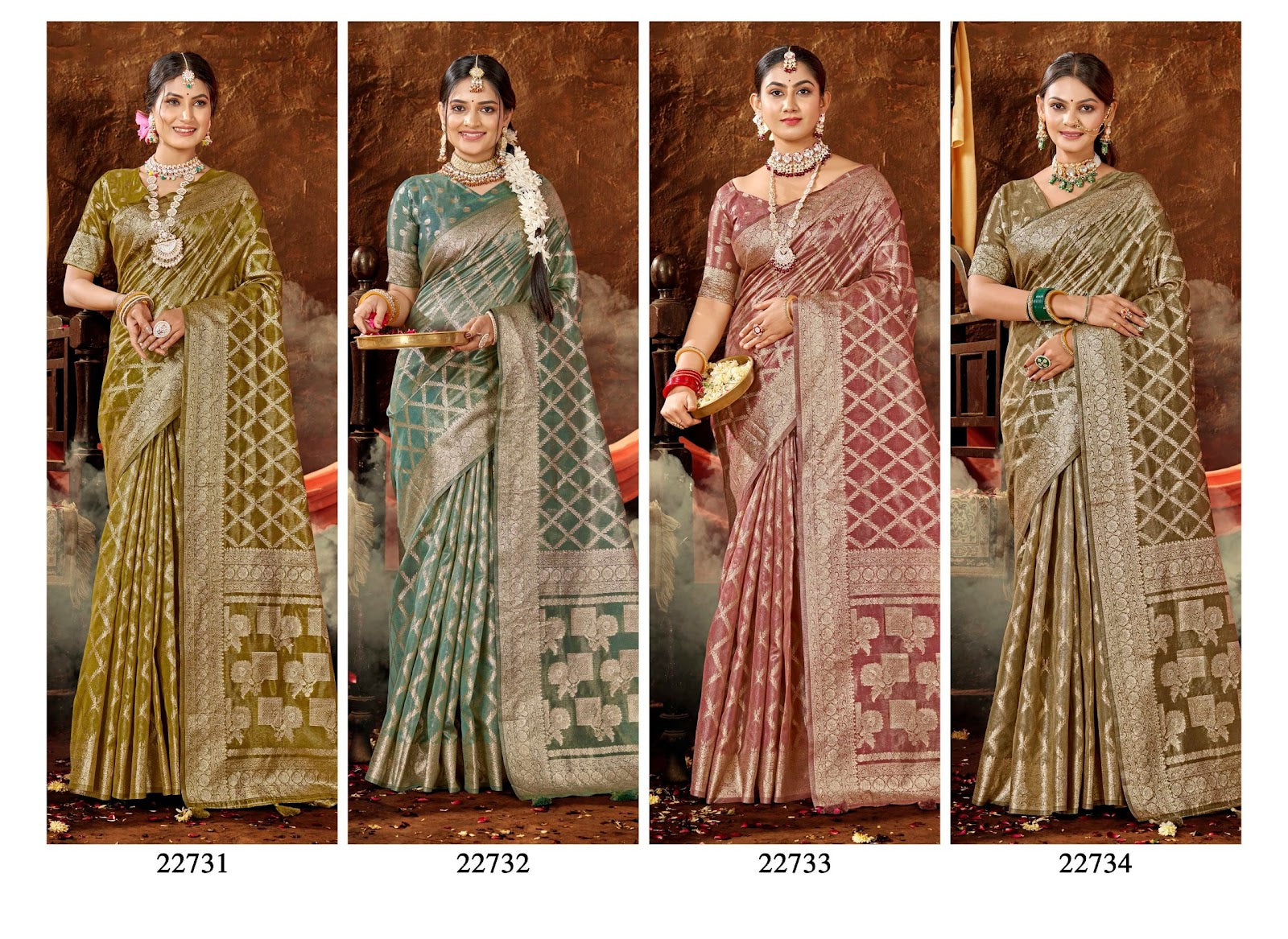 Abhiruchi Vol 3 Lifestyle Organza Sarees