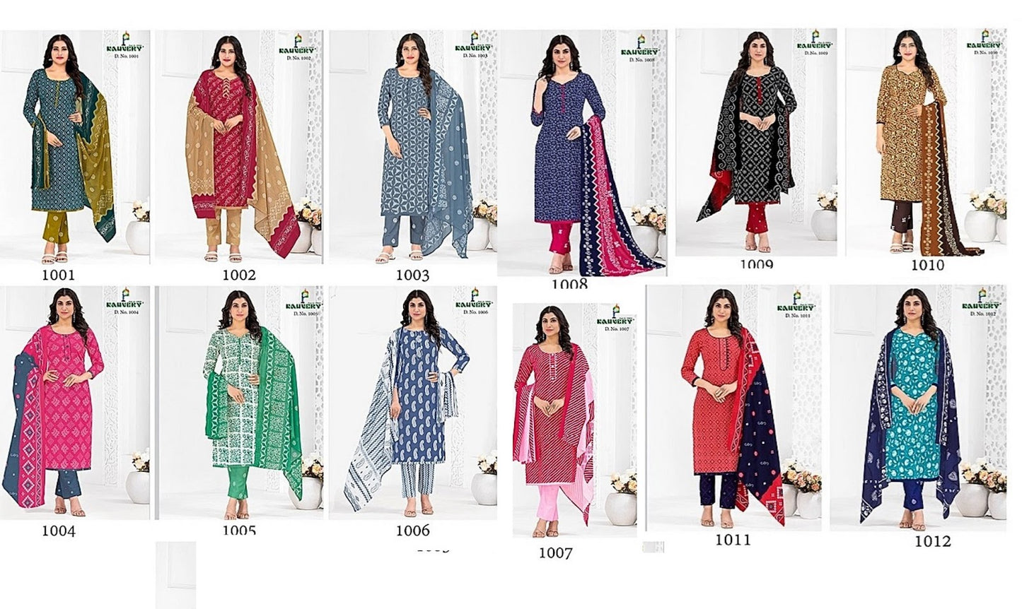 Alia Vol 1 Kauvery Cotton Pant Style Suits