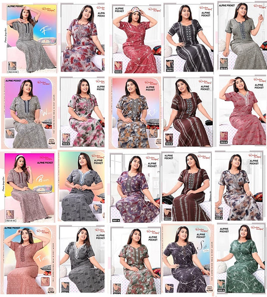 Alpine Pocket 211123 Ruchee Fashion Night Gowns