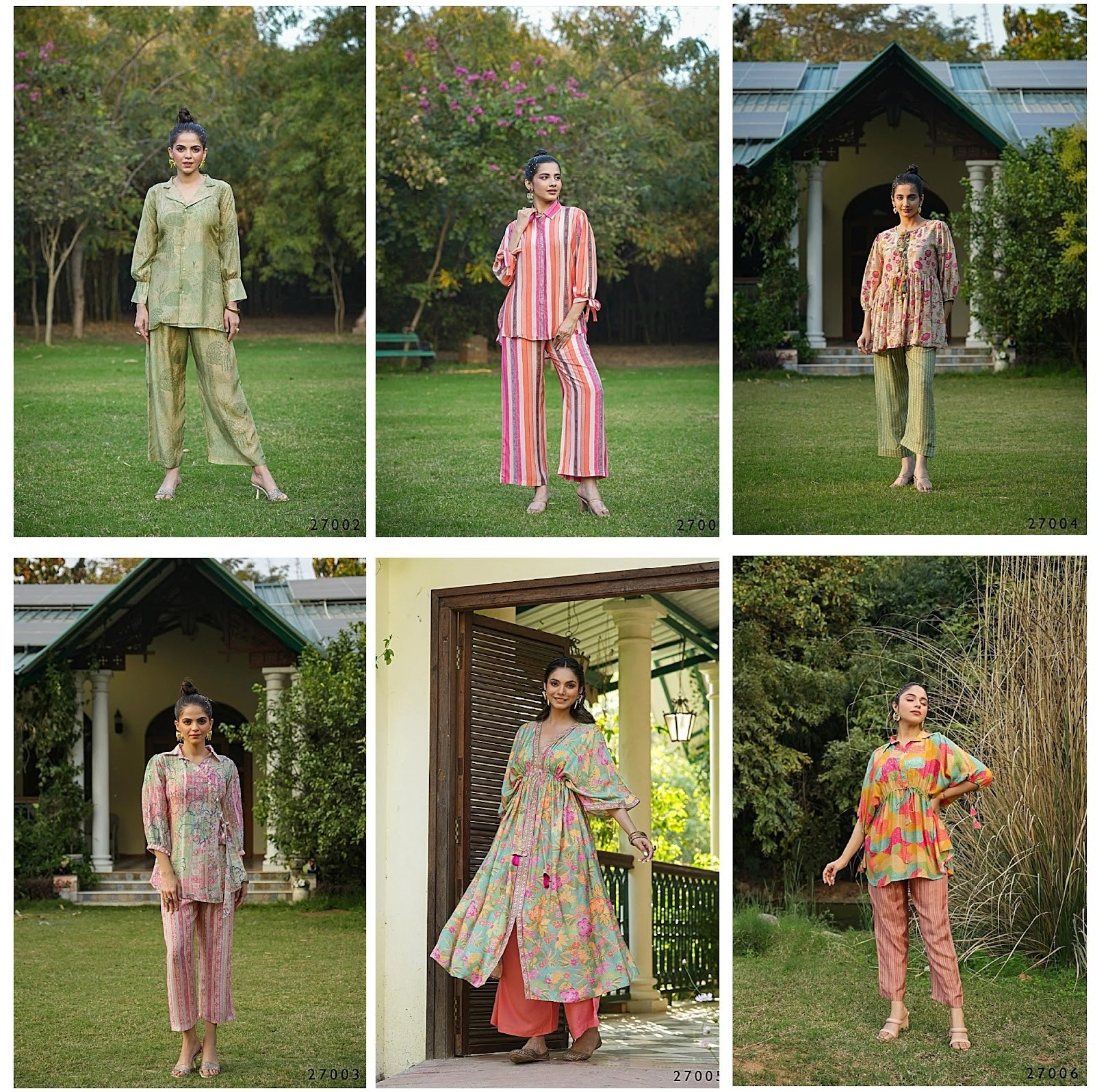 Anya Tejasvee Mull Cotton Co Ord Set