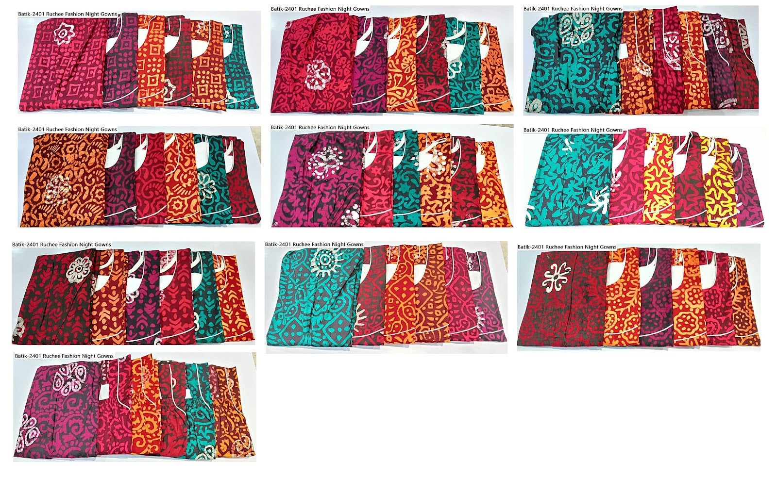 Batik-2401 Ruchee Fashion Night Gowns