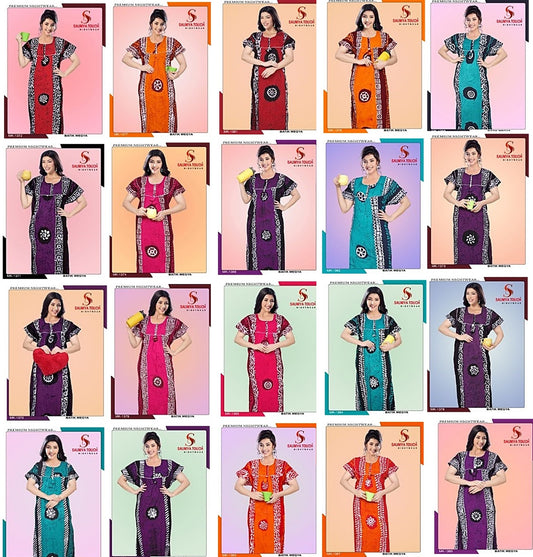 Batik-2701 Saumya Touch Night Gowns