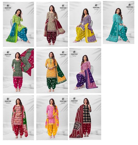 Batik Plus Vol 23 Deeptex Prints Cotton Dress Material