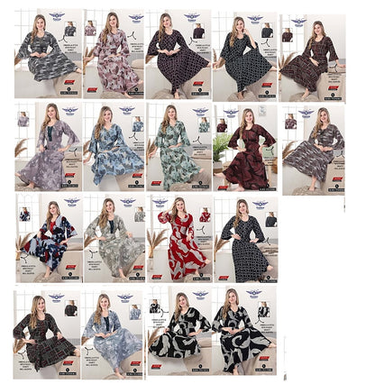 Bell Sleeves Grab It Night Gowns