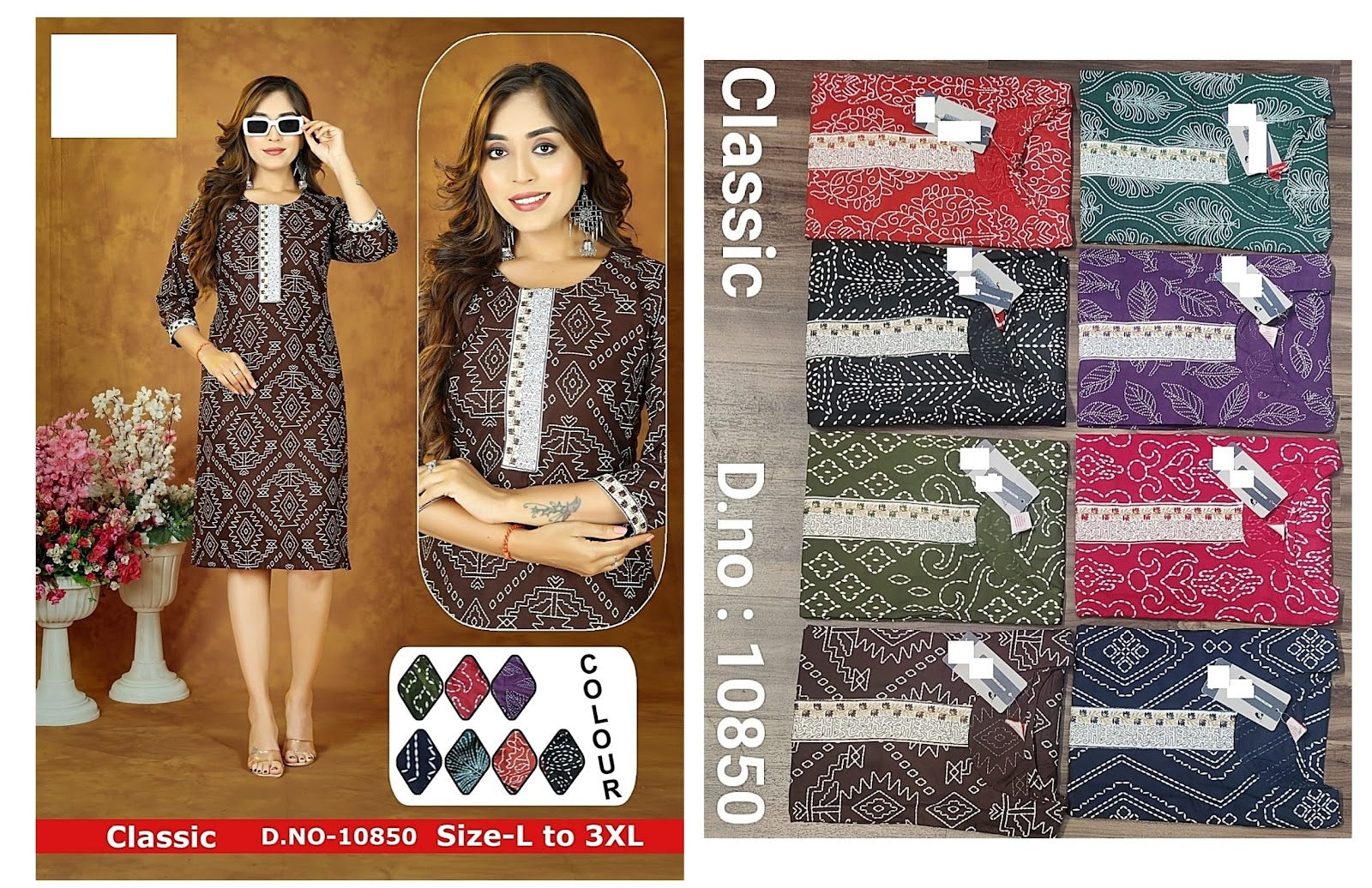 Classic Zoya Knee Length Kurtis