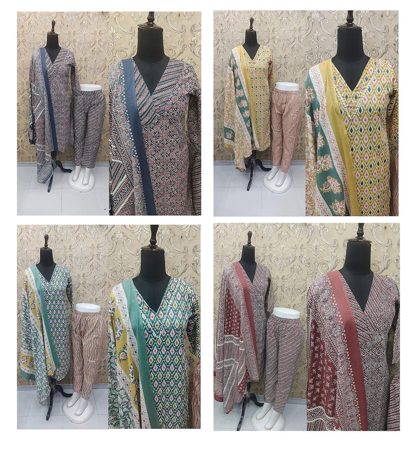 Cotton-1502 Kaso Readymade Pant Style Suits