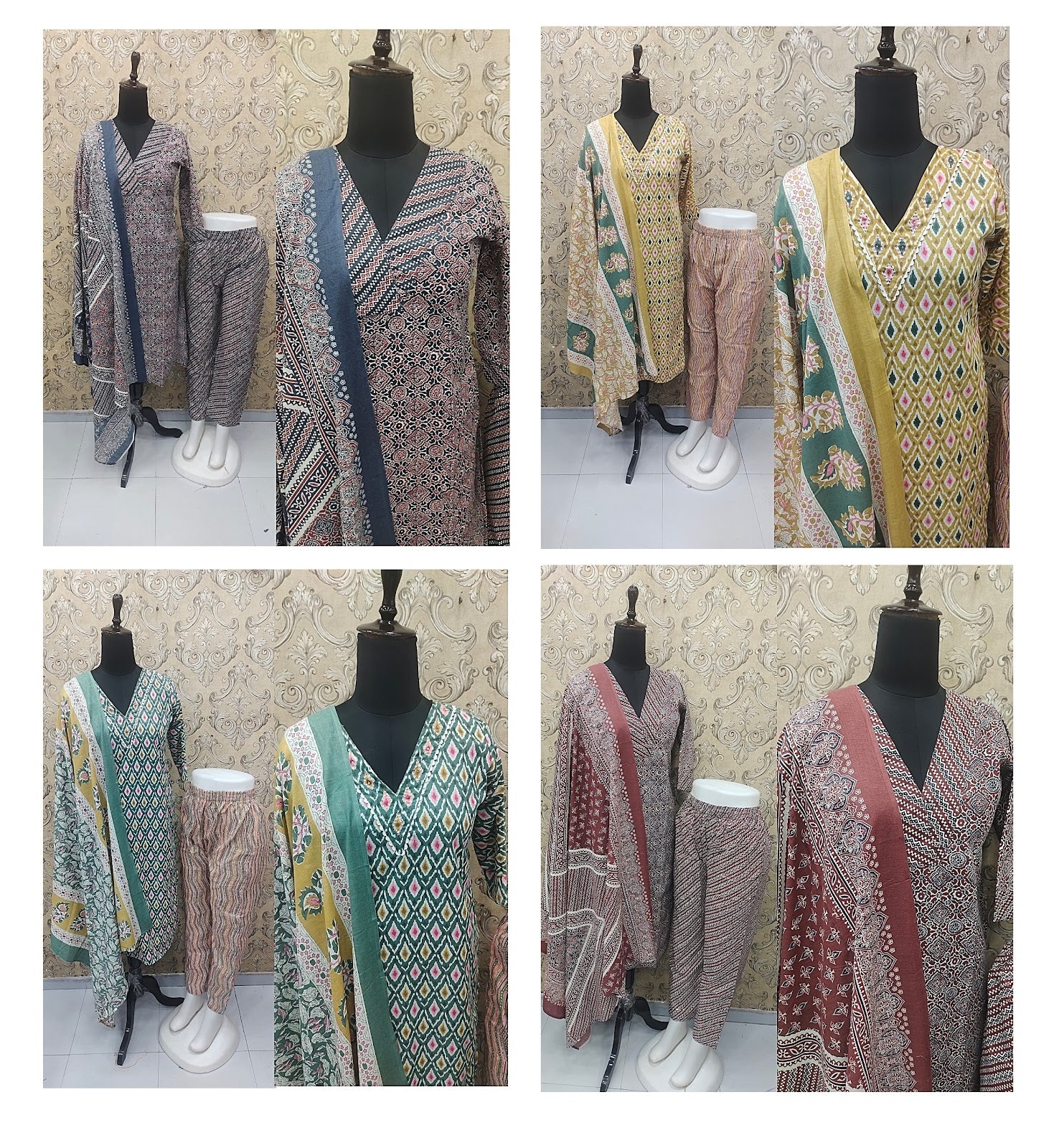 Cotton-1502 Kaso Readymade Pant Style Suits