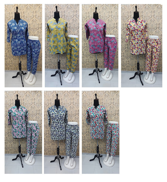 Cotton-3001 Kaso Kurti Pant Set