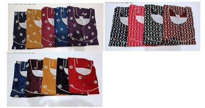 Cotton B 201023 Ruchee Fashion Night Gowns