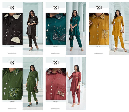 Csp 101-105 You Rayon Co Ord Set