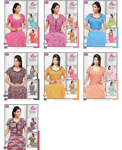 Design-11 Aayra Night Gowns