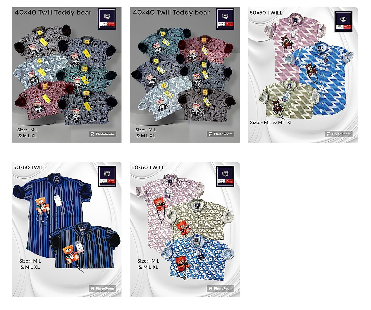 Design-18 Tornaado Twill Mens Shirts