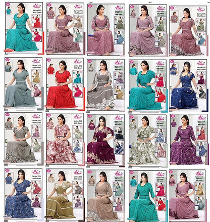 Design-1 Aayra Sarina Night Gowns