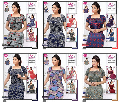 Design-9 Aayra Night Gowns