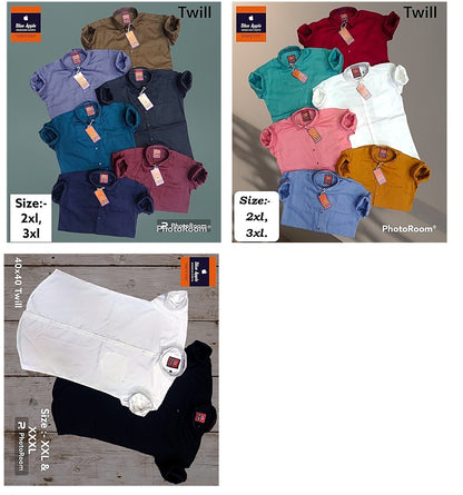 Design 21 Blue Apple Mens Shirts