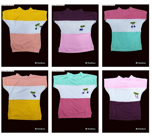 Design 2 Kitty Girls Tshirt