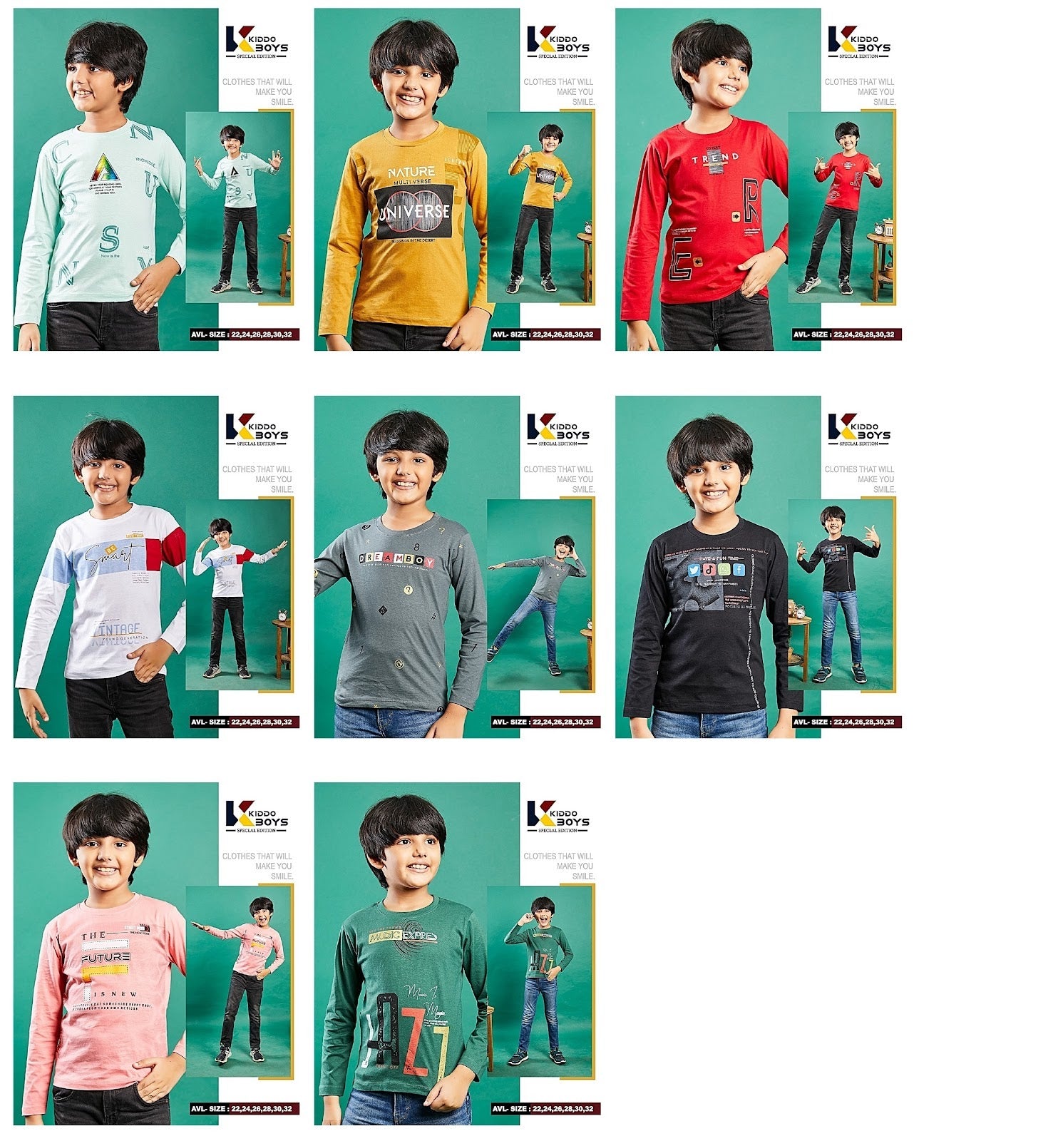 Design 4 Kiddo Boys Tshirt