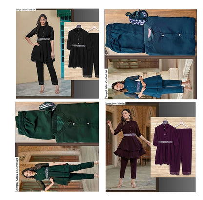 Dimpal Salas Georgette Co Ord Set