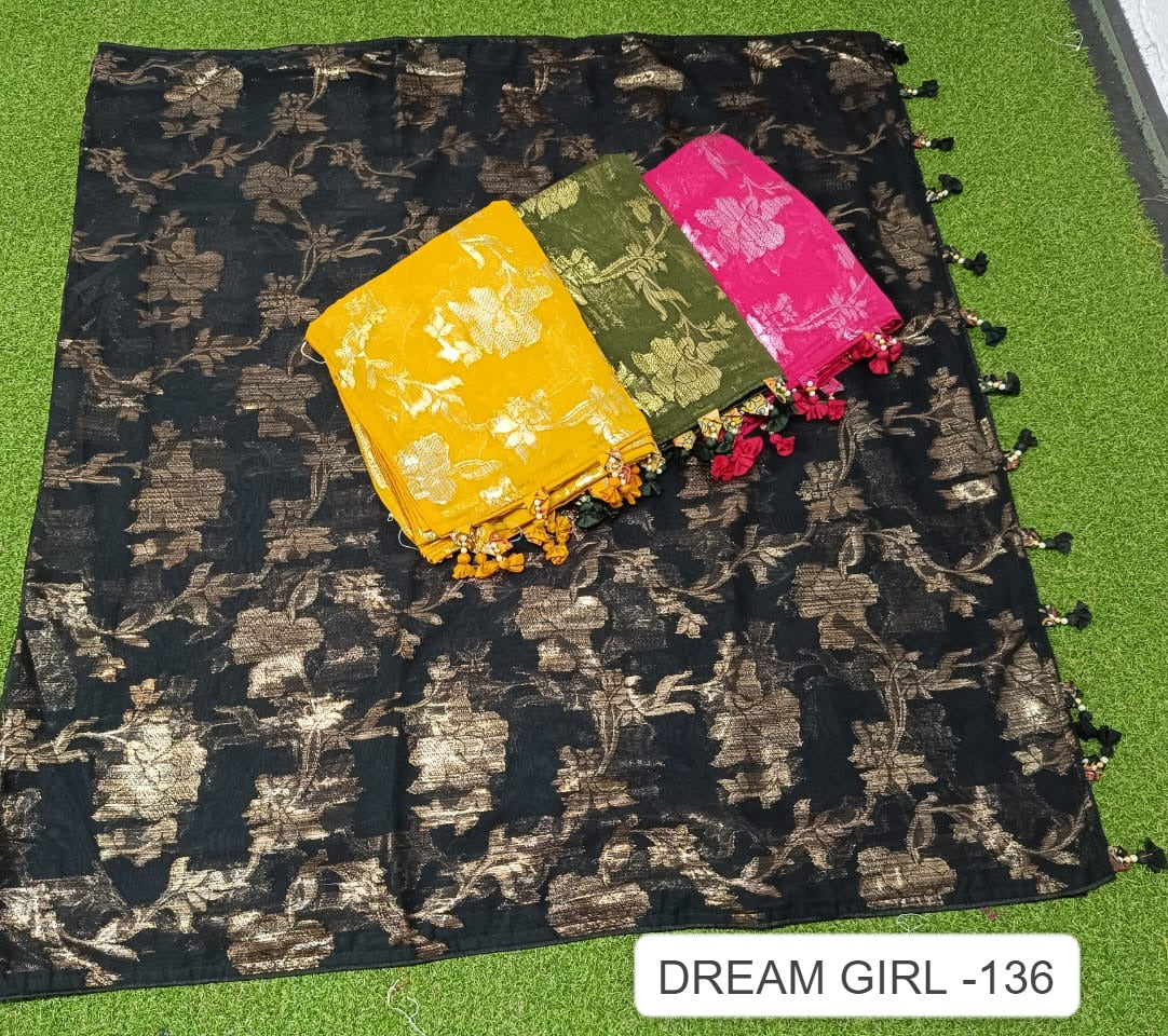 Dream Girl 136 Kalpveli Georgette Sarees