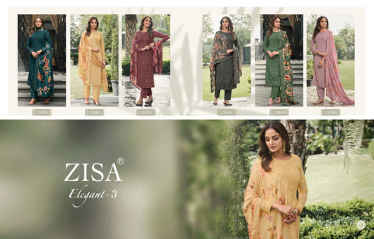 Elegant Vol 3 Zisa Georgette Pant Style Suits
