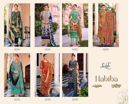 Habiba Levisha Karachi Pashmina Salwar Suits
