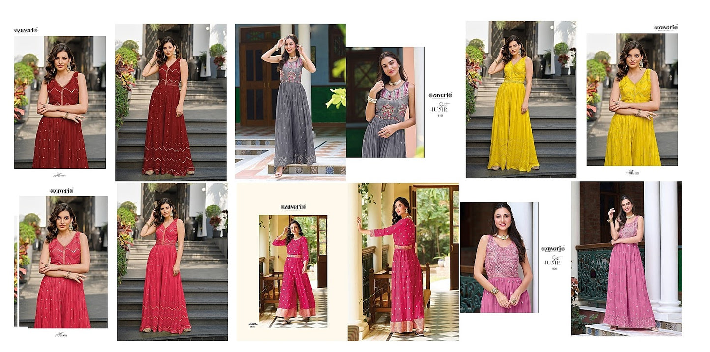 Hit Design Zaveri Jump Suits