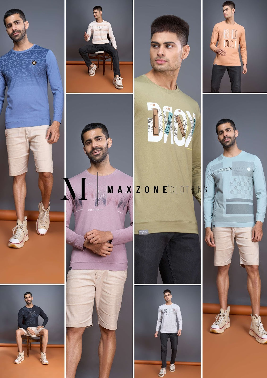 Iho E 80 Maxzone Clothing Cotton Mens Tshirts
