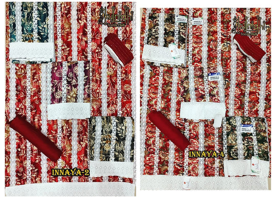 Innaya 2-4 Kulnidhi Viscose Rayon Salwar Suits