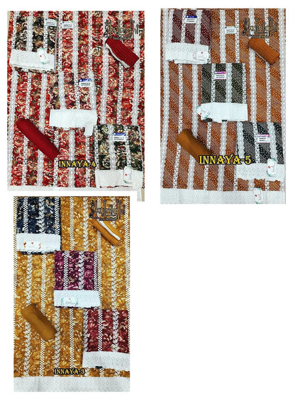 Innaya 3-4-5 Kulnidhi Viscose Rayon Salwar Suits