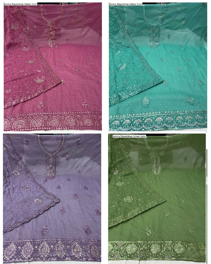 Jessica Nayandeep Viscose Salwar Suits