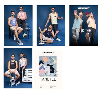 Ka J D5 Thanabat Cotton Mens Sando