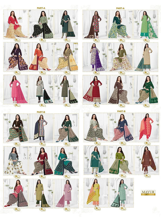 Khushi Vol 70 Mayur Creation Cotton Dress Material