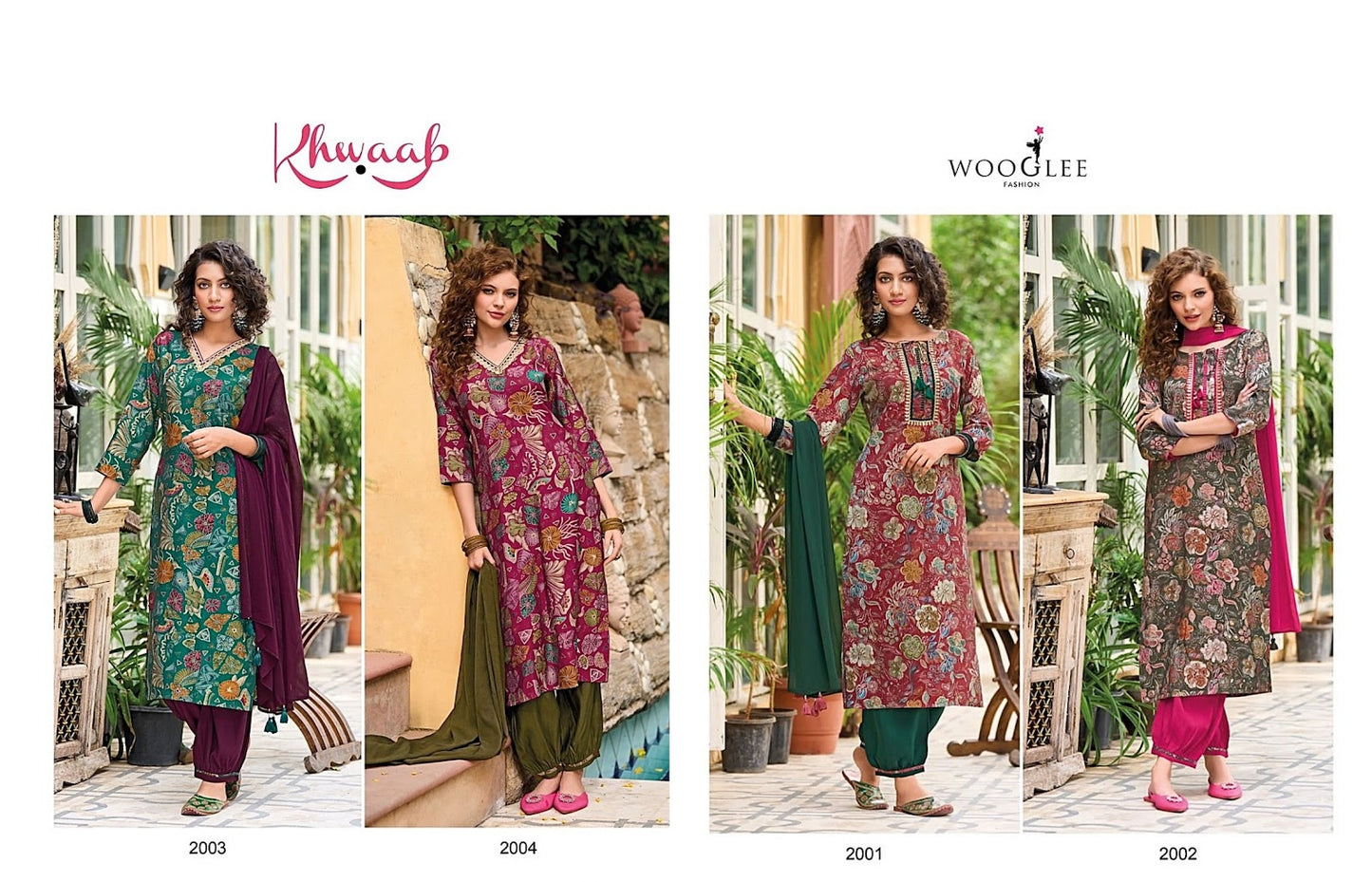 Khwaab Wooglee Modal Afghani Readymade Suit